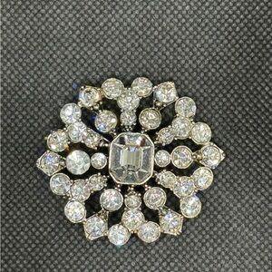 Vintage Crystal Brooch